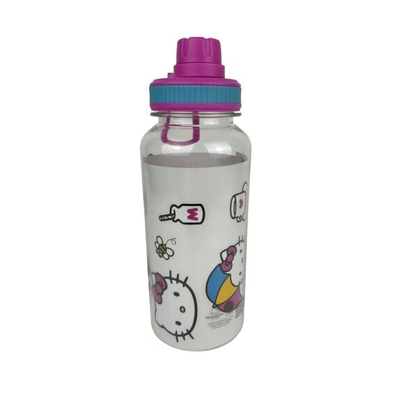 Hello Kitty Icons 32-Ounce Water Bottle and Sticker Set by Sanrio - Picture 3 of 7